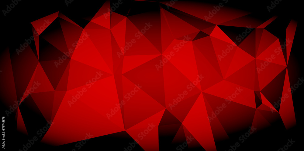 Abstract red geometric triangle 3D background. Vector Illustration. Low poly background texture. Futuristic vector illustration. Modern impression polygon background material. Abstract red geometric triangle 3D background. Vector Illustration. Low poly background texture. Futuristic vector illustration. Modern impression polygon background material.