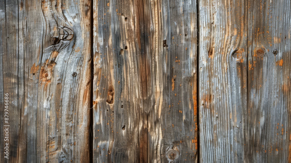 Barn wood background with knots and grain patterns for a rustic feel Barn wood background with knots and grain patterns for a rustic feel