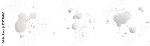 Panel kuchenny z motywem White Paint Splash