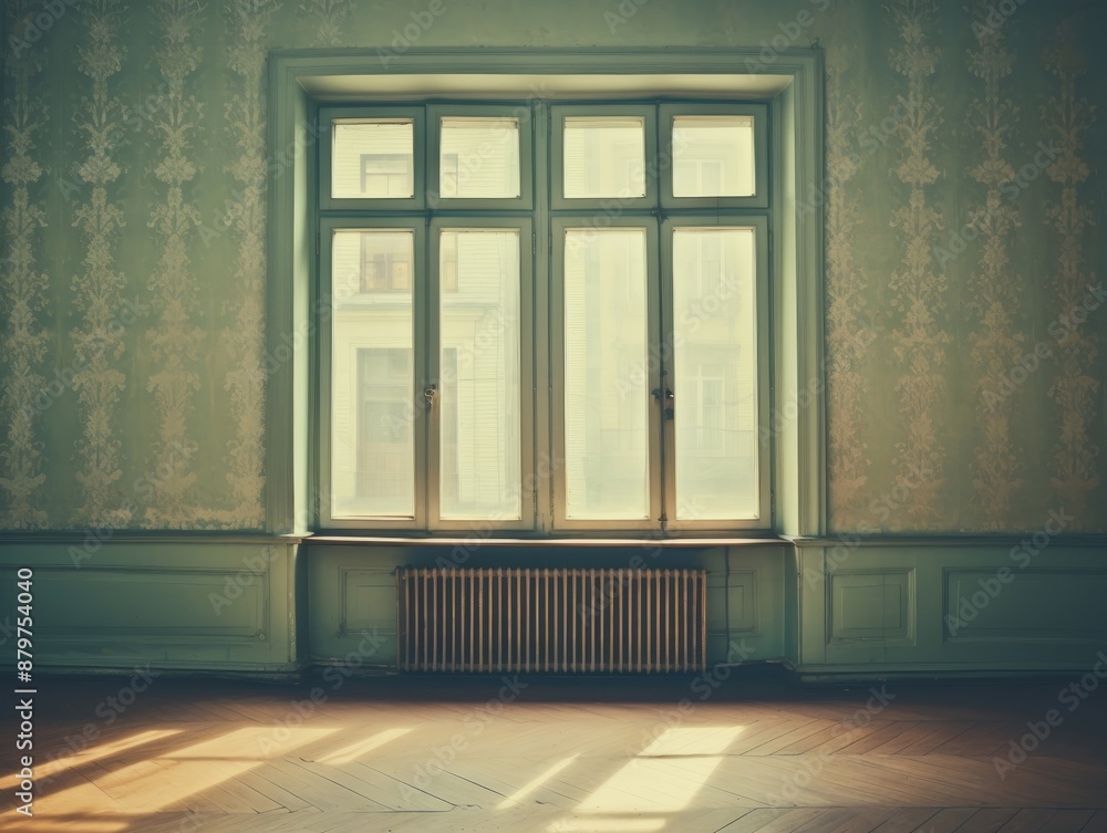 Fototapeta premium Empty and Distressed Rooms Collection.