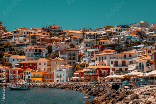 Fototapeta Naklejka Na Ścianę i Meble -  Parga, a beautiful greek city along the Ionic Sea coast.