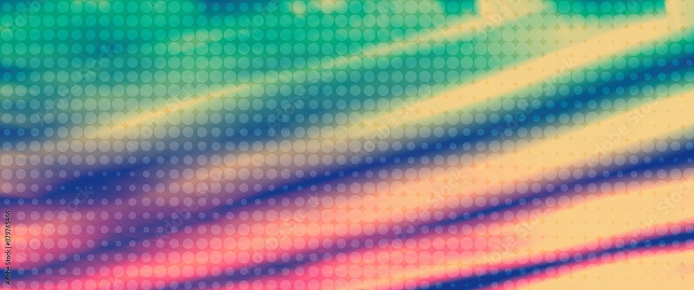 Obraz premium abstract colorful background with halftone texture