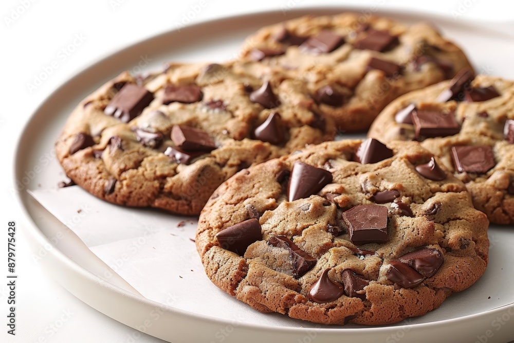 Scrumptious Double Chocolate Chip Cookies With Chewy Interior Scrumptious Double Chocolate Chip Cookies With Chewy Interior