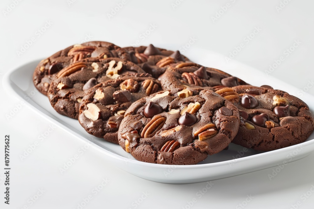 Delicious Homemade Chocolate Chip Pecan Cookies Delicious Homemade Chocolate Chip Pecan Cookies
