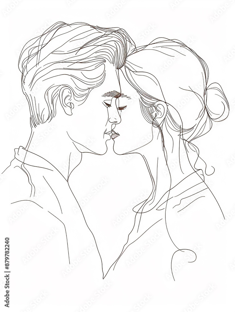 sketch of a couple sketch of a couple