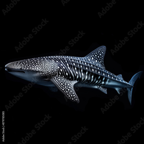 Animal Portrait: Whale Shark, Realistic Photography