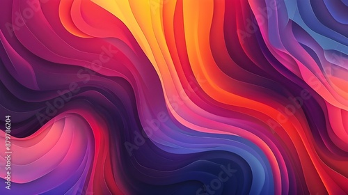 Abstract background with dynamic impact. Vector illustration of motion. fashionable gradients