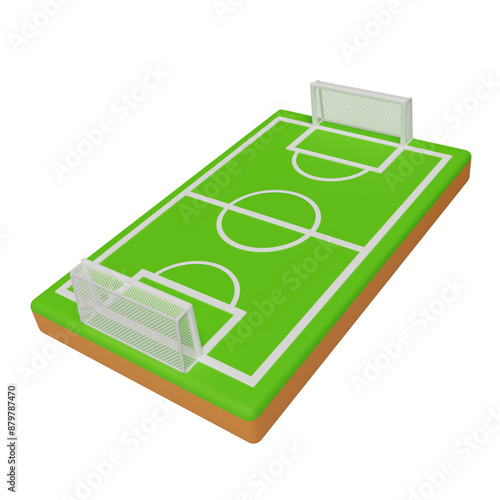 3D Football Field