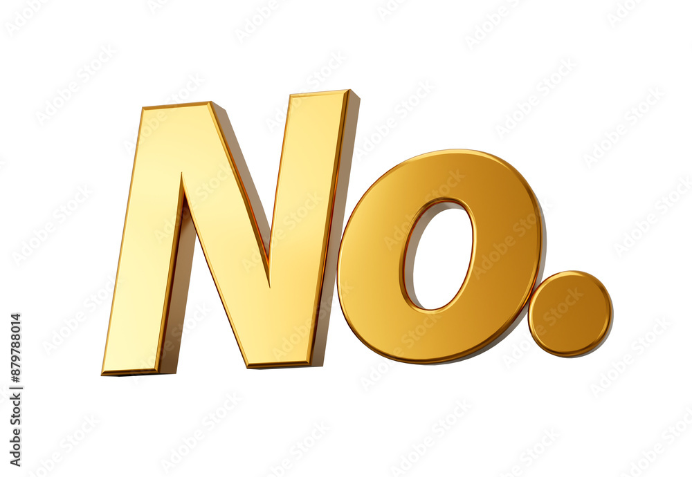 Golden No.1 text 3D illustration
Golden No.1 text 3D illustration