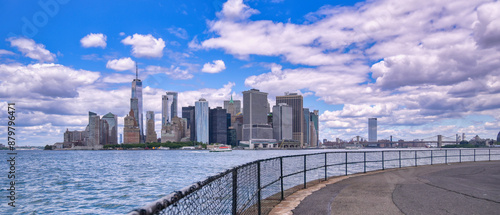 Obraz na płótnie The Manhattan, New York City, New York skyline. w salonie