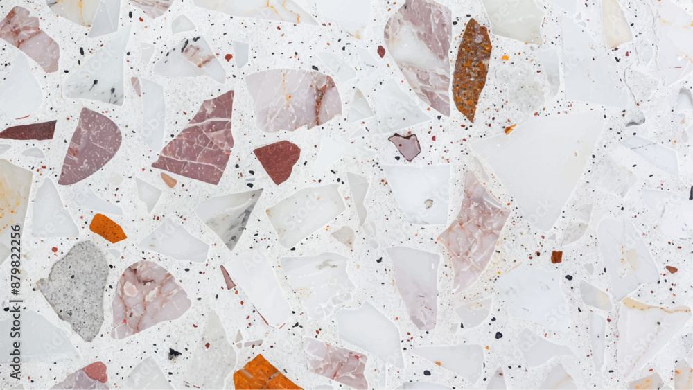 mosaic marble, terrazzo marble texture with rustic ivory background. horizontal design on cement and concrete texture. stone marble design. mosaic marble, terrazzo marble texture with rustic ivory background. horizontal design on cement and concrete texture. stone marble design.