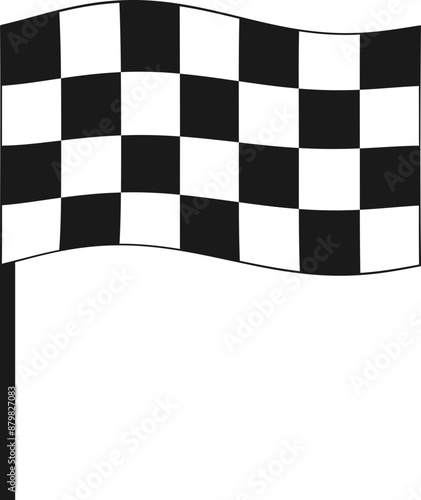 Race Car Flag - Checked Flag
