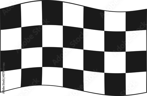 Race Car Flag - Checked Flag