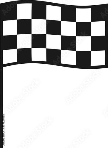 Race Car Flag - Checked Flag