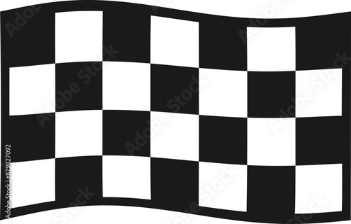 Race Car Flag - Checked Flag