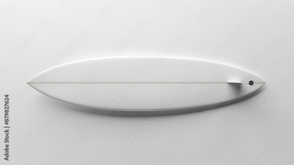 white surfboard on white background white surfboard on white background