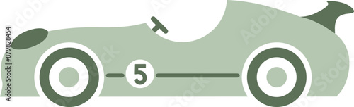 Race Car - Graphic Vector Illustration 