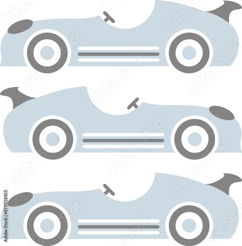Race Car - Graphic Vector Illustration 