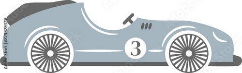 Race Car - Graphic Vector Illustration 
