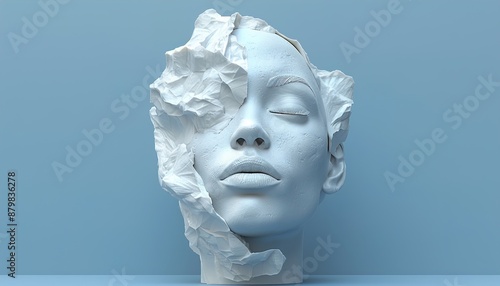 Wallpaper Mural statue of a person in the city Torontodigital.ca