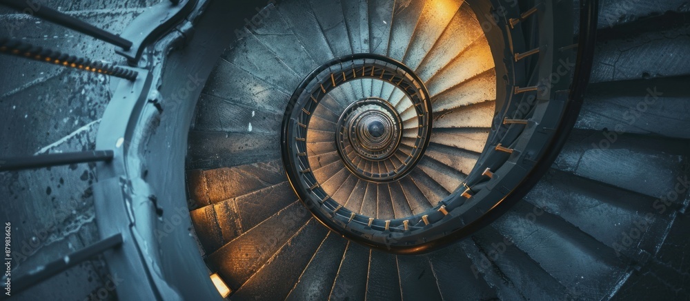 Fototapeta premium Spiral Staircase Architecture