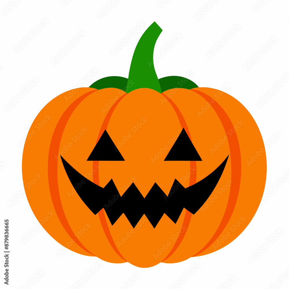 Halloween Pumpkin on white background Halloween Pumpkin on white background