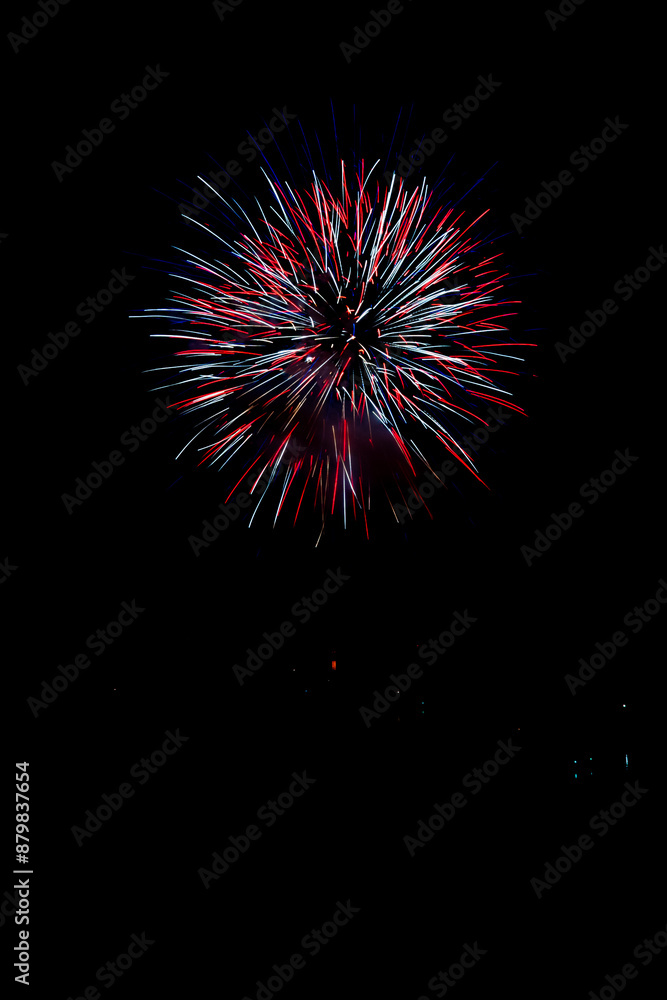 Beautiful fireworks in the night sky #98 Beautiful fireworks in the night sky #98