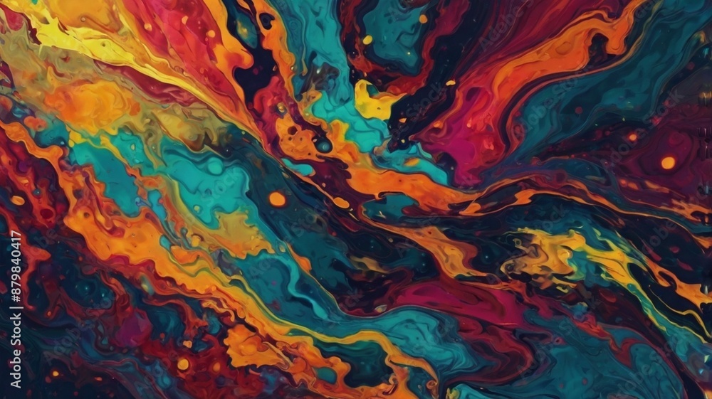 abstract background with paint