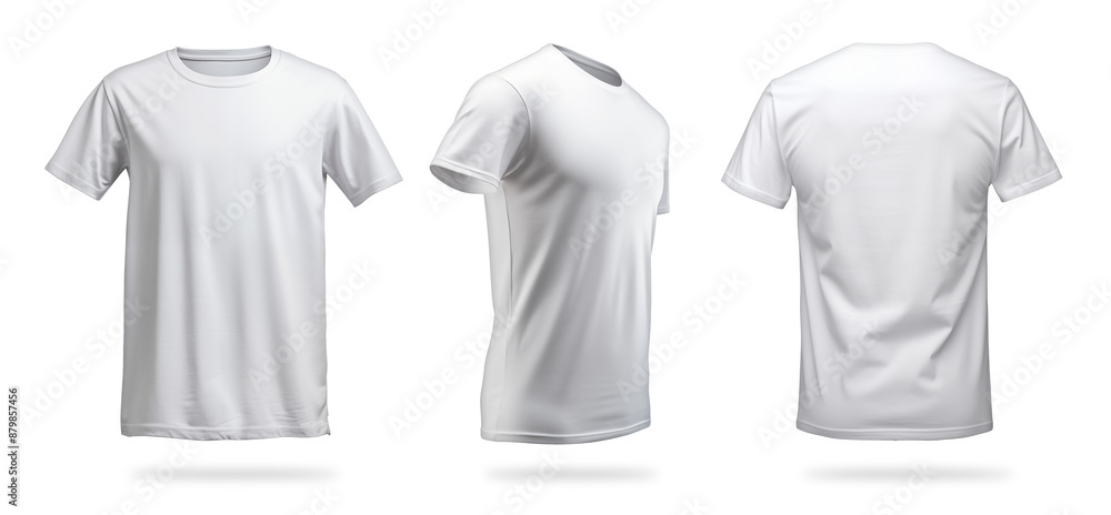 white empty t-shirt design template mockup print pattern isolated background. blank clothing fashion concept white empty t-shirt design template mockup print pattern isolated background. blank clothing fashion concept