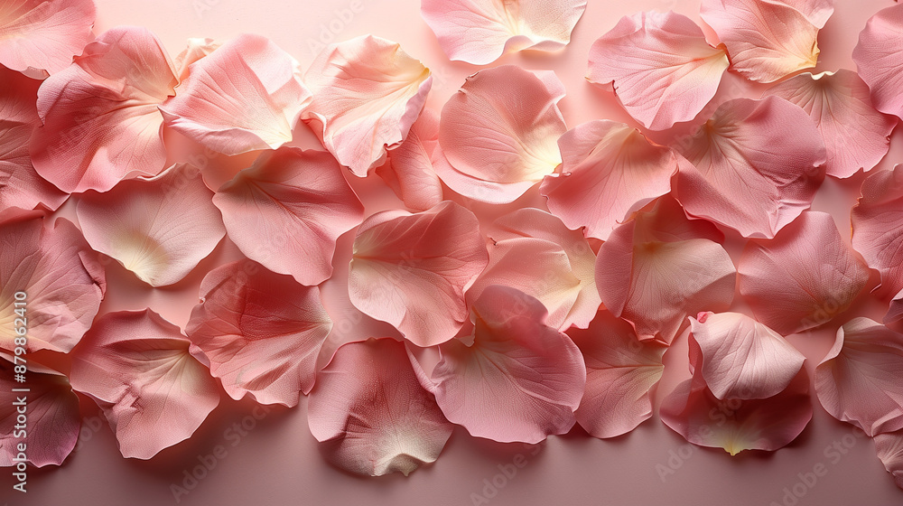 Soft Pink Rose Petals Creating a Romantic Abstract Background Soft Pink Rose Petals Creating a Romantic Abstract Background