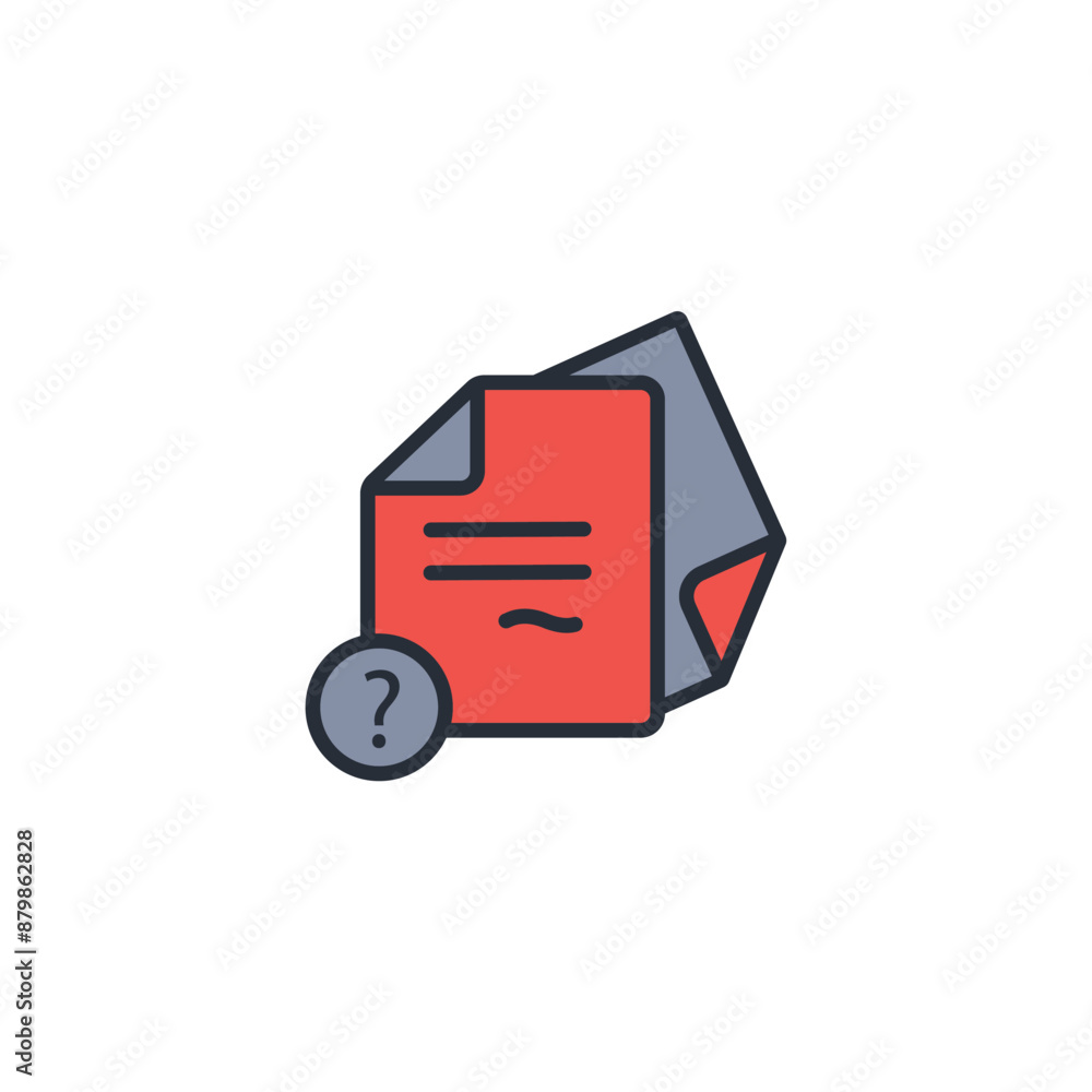 questionnaire icon. vector.Editable stroke.linear style sign for use web design,logo.Symbol illustration. questionnaire icon. vector.Editable stroke.linear style sign for use web design,logo.Symbol illustration.