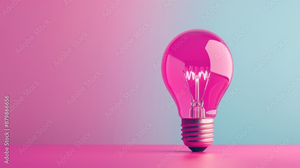 An abstract and minimalist concept image, showcasing a purple symbol that represents ideas and creativity. The design offers plenty of copy space, perfect for adding text or graphics to convey a An abstract and minimalist concept image, showcasing a purple symbol that represents ideas and creativity. The design offers plenty of copy space, perfect for adding text or graphics to convey a