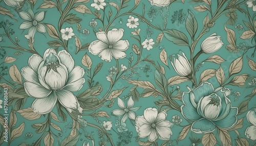 beautiful floral pattern, vintage, wallpaper, stationary, pattern, flowers, decoration, design, textile, decor, nature, blossom, backdrop, walls, paper, bold, delicate, background, phone wallpaper