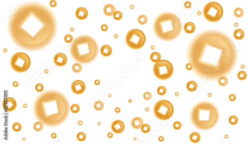 Chinese New Year Gold Coins