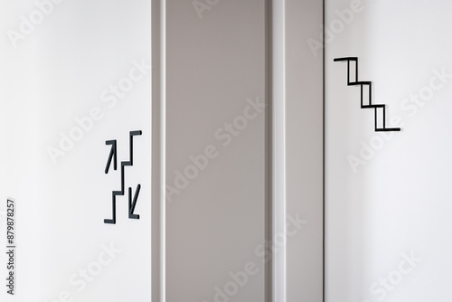 Minimalist Office Door Signage: The Essence of Japanese Simplicity