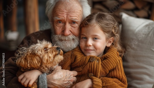 grandmother and granddaughter