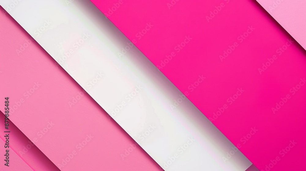 Pink And White Diagonal Stripes Pink And White Diagonal Stripes