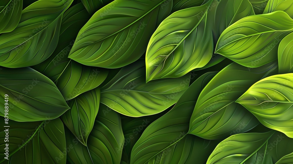 Abstract leaves background, a pattern that mimics nature's textures. Colorful plant texture, a representation of leaf design. Abstract leaves background, a pattern that mimics nature's textures. Colorful plant texture, a representation of leaf design.