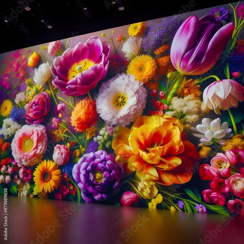 Wallpaper Mural Floral Wonderland. Torontodigital.ca