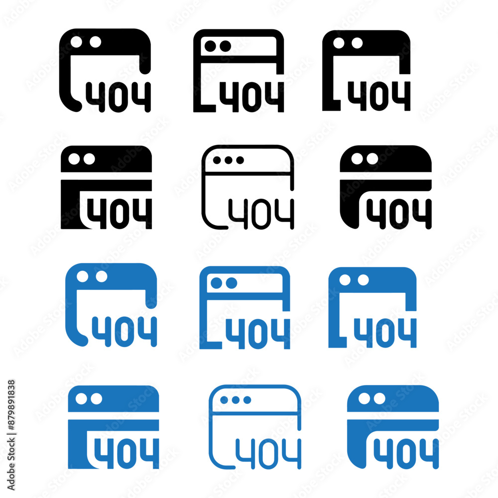 Editable 404 error, page not found vector icon. Part of a big icon set family. Perfect for web and app interfaces, presentations, infographics, etc
Editable 404 error, page not found vector icon. Part of a big icon set family. Perfect for web and app interfaces, presentations, infographics, etc
