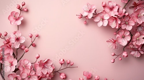 Wallpaper Mural Flower on background, a picture of gorgeous blossom. Bright and vibrant, it's a wonderful natural decoration. Torontodigital.ca