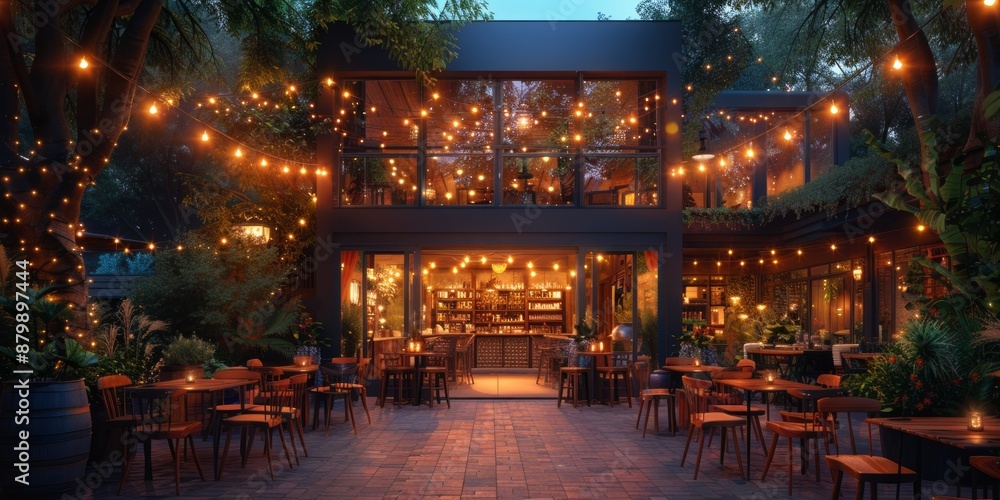 Obraz premium Builders enjoying live music and entertainment at a Builder's Day celebration