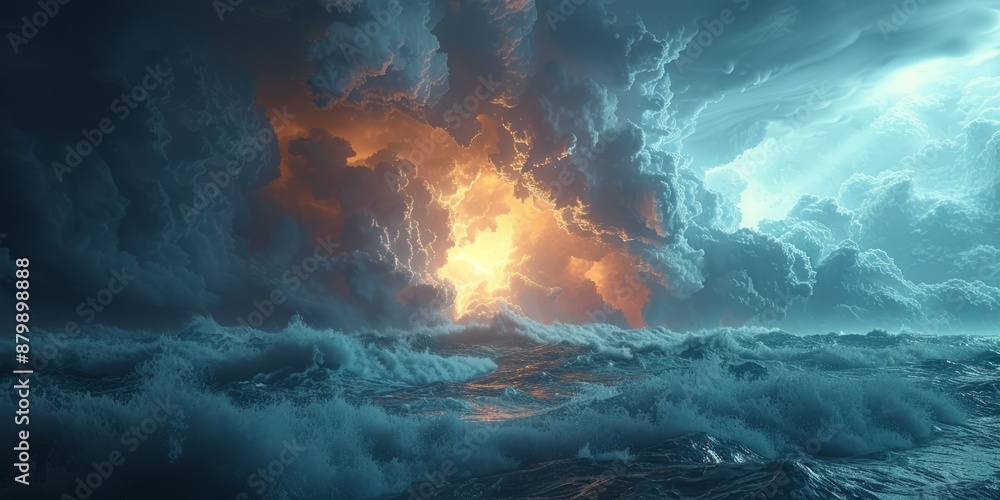 AI-driven weather prediction systems ensuring accurate forecasts, illustrating tech in meteorology AI-driven weather prediction systems ensuring accurate forecasts, illustrating tech in meteorology