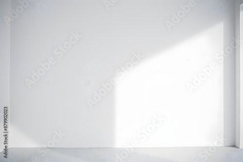 Wallpaper Mural Abstract empty white and gray gradient soft light background of studio room for art work design. Torontodigital.ca