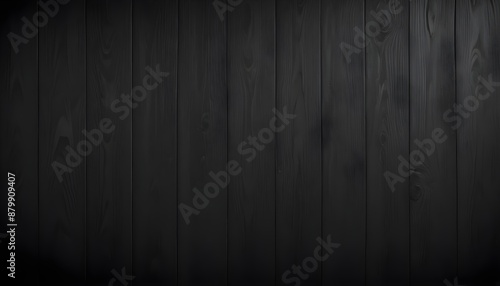 Black wooden texture background