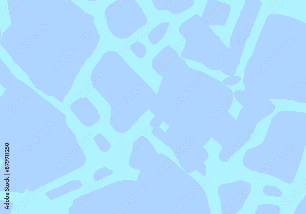 Bläuliche Abstraktion - Geometrische Formen Bläuliche Abstraktion - Geometrische Formen
