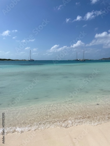 clear turquiose water beach
