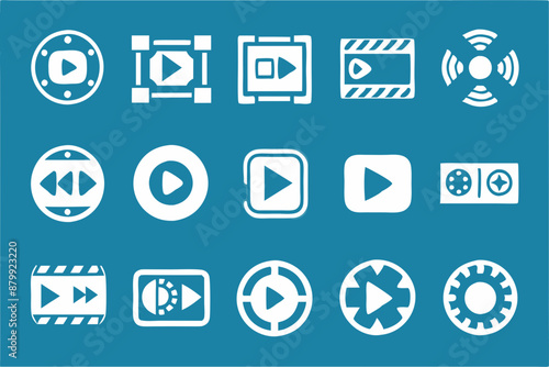 Playful Vision: Video Player Logo Design
