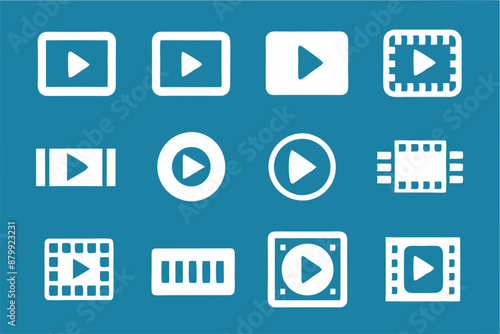 Playful Vision: Video Player Logo Design
