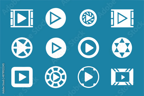 Playful Vision: Video Player Logo Design
